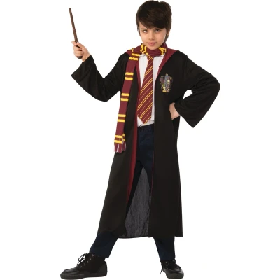 Afbeelding van Rubies Harry Potter kostuum en accessoire set voor kinderen Halloween accessoires verkleden