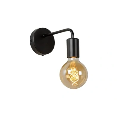 Image de Lucide SCOTT Applique murale 1xE27 Noir