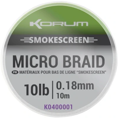 Afbeelding van Korum Smokescreen Micro Braid 20lb Karper onderlijn materiaal