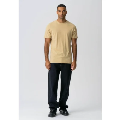 Afbeelding van TeeShoppen Hommes Vêtements T shirts Manches courtes Tendance Sable 3XL