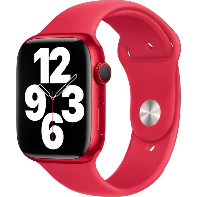 Afbeelding van Apple Armband Voor Watch 38 41 Mm Red Sport Band (mp6y32zm/a)