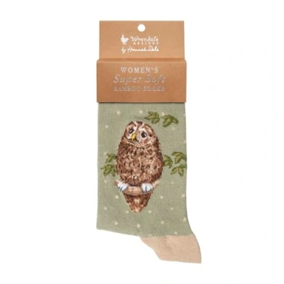 Afbeelding van Wrendale Sokken Uil &#039;Treetops&#039; Owl Socks