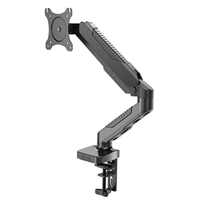 Afbeelding van HFTEK Bureaustandaard voor 15&quot; 34&quot; LCD LED PC Monitor VESA 75x75/100x100, C Clamp uitgerust, gasveer, ergonomisch in hoogte verstelbaar, maximale belasting 6,5kg (HF12GMCB)