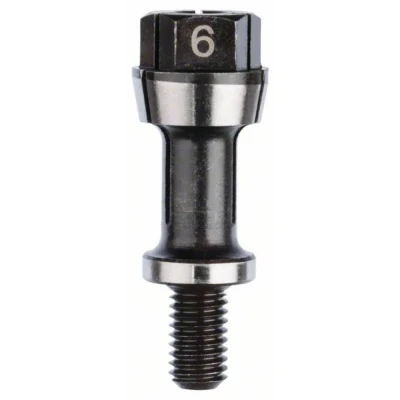 Afbeelding van Bosch Accessories 1608570043 Spantang met spanmoer, 6 mm, geschikt voor GGS 16 Diameter mm