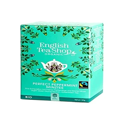 Afbeelding van English Tea Shop Intense Mint Infusie 20 zakjes 30 g
