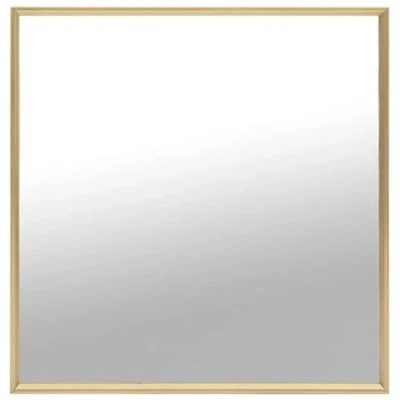 Afbeelding van vidaXL Spiegel 60x60 cm goudkleurig