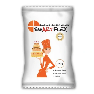 Afbeelding van SmartFlex Fondant Pompoen Oranje Velvet 250g