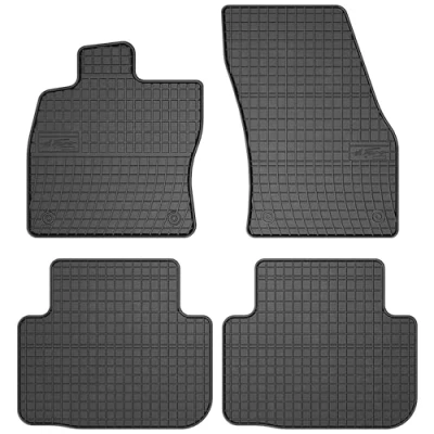 Afbeelding van M MOTOS Rubberen vloermatten voor Volkswagen Golf Sportsvan 2014 2020. Verbeter je reiscomfort met de zwarte antislip mat auto‘s. Automat alle weersomstandigheden, bescherming tegen vuil