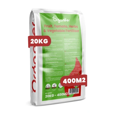 Afbeelding van Organifer Fruit , Tomaten Kruiden en Groenten Meststof All In One (20 kg voor 400 m²)