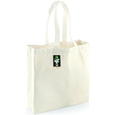 Afbeelding van Fairtrade Cotton Classic Shopper (Wit)