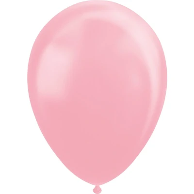 Afbeelding van Ballonnen Lichtroze Metallic 30cm 10st.