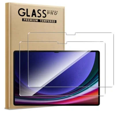 Afbeelding van Pollachi Verre Trempé pour Samsung Tab S10 Ultra Film Protection Ecran,Dureté 9H,Sans Bulles,Anti Rayures Vitre Protecteur D&#039;écran (Lot de 2)
