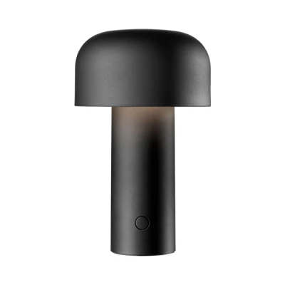 Afbeelding van Flos Bellhop Battery Tafellamp Mat Zwart Pot Interieur