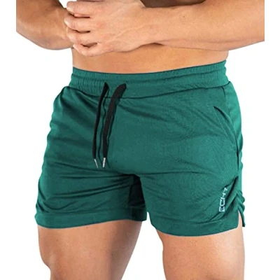Afbeelding van Superora Ademende sportbroek met zakken voor heren, sportschool, training in de open lucht, Groen