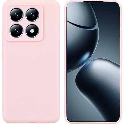 Afbeelding van imoshion Hoesje Geschikt voor Xiaomi 14T Pro Siliconen Color Backcover roze