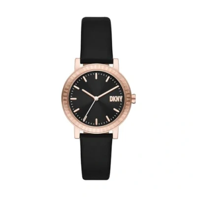 Afbeelding van DKNY SOHO Horloge, Dames, Maat: One Size, Schwarz