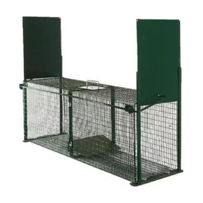 Afbeelding van Levend vangkooi 2 ingangen large 60x23x25cm