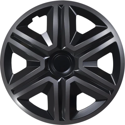 Afbeelding van NRM ACTION wieldoppen 15&quot; Set van 4 stuks zwart / grafiet
