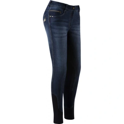 Image de EQUITHÈME Texas Denim Bleu/Beige 32