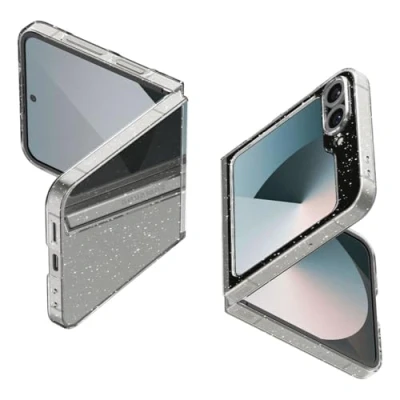 Afbeelding van Spigen Hoesje Geschikt voor Samsung Galaxy Z Flip 6 Air Skin Back Cover Crystal Quarz