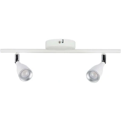 Afbeelding van V TAC VT 810 W N LED Plafondlamp met 2 spots IP20 Wit 9W 840 Lumen 3000K