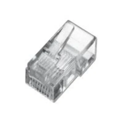 Afbeelding van DIGITUS Cat 3 krimpconnector, 1 stuk, RJ45 netwerkconnector, onafgeschermd, voor Cat3 netwerkkabel, installatiekabel en ethernet LAN kabel, 1GBase T 6P4C, AWG 27/7 naar 24/7
