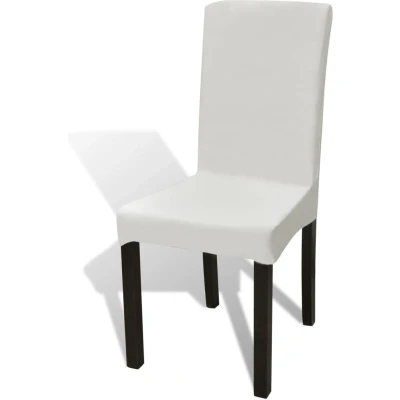 Afbeelding van Hoes voor stoelen 6 stuks stretch (creme)