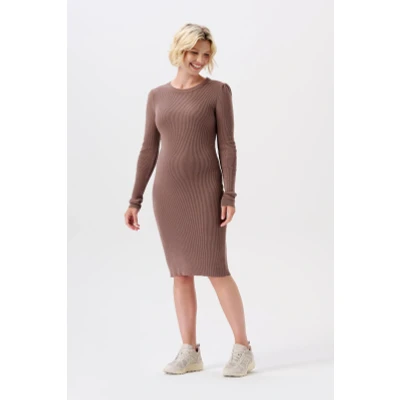 Image de Zwangerschapsjurk Vena Deep Taupe S