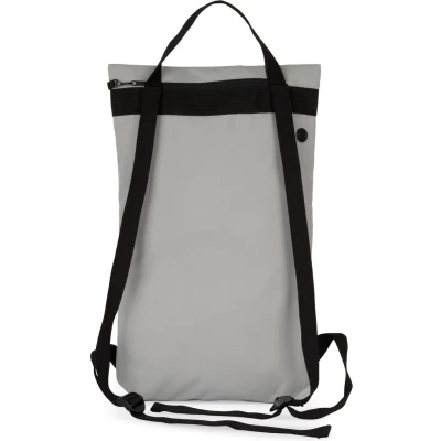 Afbeelding van Kimood Trendy, platte en gerecycleerde rugzak KI0183 Snow Grey