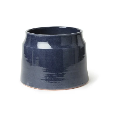 Afbeelding van Serax Sierpot M Van Keramiek Voor Binnen Ø30 Cm Donkerblauw