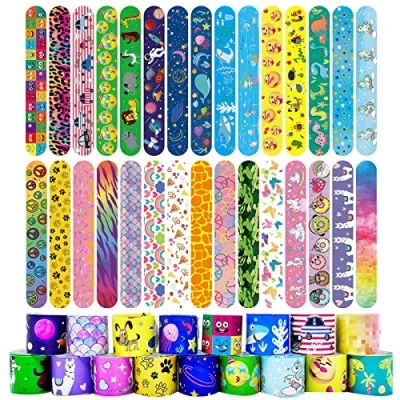 Afbeelding van Acuiwer slap armband, 24 stuks, banden voor kinderen, verjaardag, vullers, cadeau, feest, favorieten, meisjes, jongens