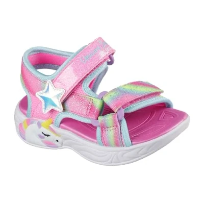 Afbeelding van Skechers Unicorn Dreams Zandal Dreamy Meisjes Sandalen Roze
