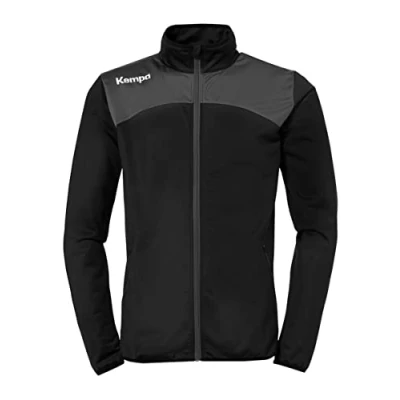 Afbeelding van Kempa Emotion 2.0 Polyesterjack Zwart Antraciet Maat 4XL
