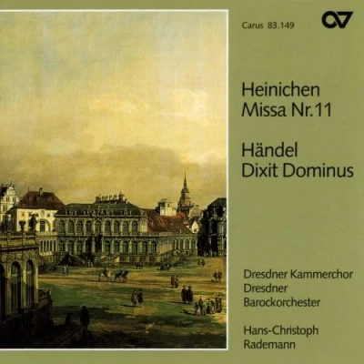 Afbeelding van Dresden Chamber Choir, Hans Christoph Rademann Missa Nr.11 / Dixit Dominus (CD)