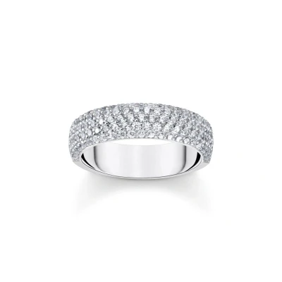 Afbeelding van Thomas SABO Zirkonia Ring, Dames, Maat: 56, White