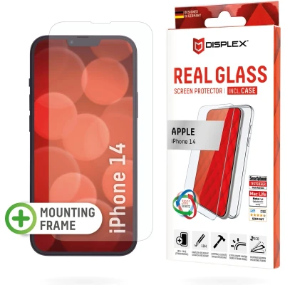 Afbeelding van DISPLEX Real Glass + Case Screenprotector (glas) iPhone 14 1 stuk(s) 1710
