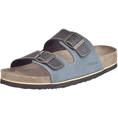 Afbeelding van Dr. Brinkmann 600308 herenslippers, Blauw