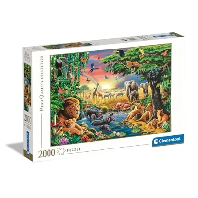 Afbeelding van Clementoni Puzzel 2000 Stukjes Jungle High Quality Voor Volwassenen