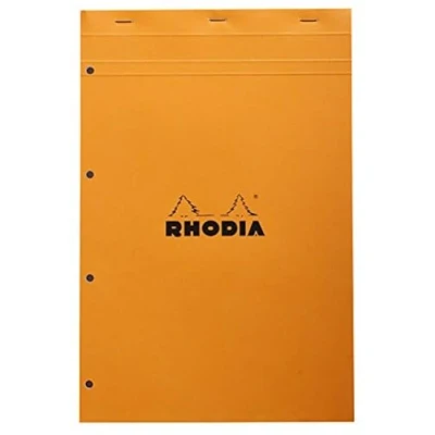 Afbeelding van RHODIA BLOC N20P Q5 ORANGE