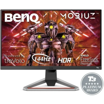 Afbeelding van BenQ 9H.LKTLA.TBE LED monitor Energielabel F (A G) 68.6 cm (27 inch) 3840 x 2160 Pixel 16:9 1 ms HDMI, Hoofdtelefoon (3.5 mm jackplug), USB C, DisplayPort