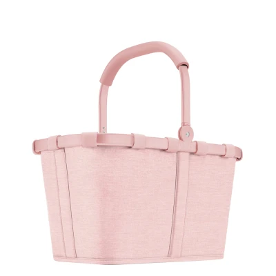 Afbeelding van reisenthel Twist Blush frame, robuuste boodschappenmand met veel opbergruimte en praktische binnenzak, elegant waterafstotend design