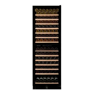 Afbeelding van Dunavox Grande 166 Wijnkoelkast DX 166.428DBK 2 Zones Zwart