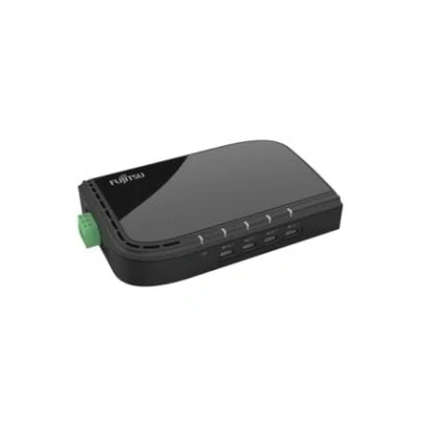 Afbeelding van Fujitsu USB C hub 4 poorten (USB C, 4 Havens), Docking station + hub, Zwart