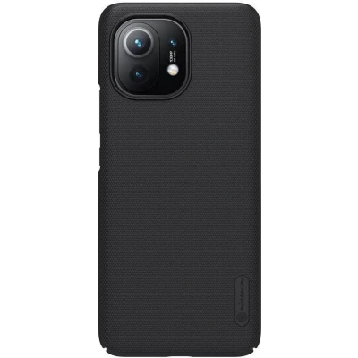 Afbeelding van Nillkin Hoesje geschikt voor Xiaomi Mi 11 Pro Super Frosted Shield Back Cover Zwart