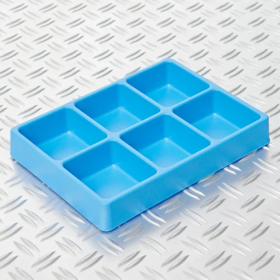 Afbeelding van Datona® Vakverdeling met 6 compartimenten 20 stuks Blauw