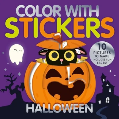 Afbeelding van Color with Stickers Stickers: Halloween