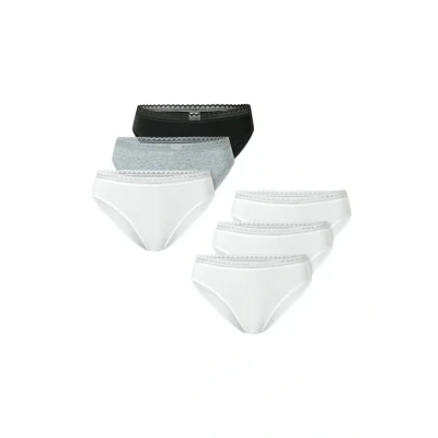 Afbeelding van Schiesser 6 PACK Modern Slip, Dames, Maat: 36, Weiss mix