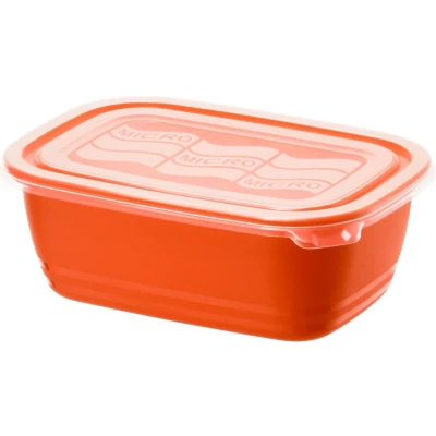 Afbeelding van Rotho Eco Magnetrondoos 1L Papaya Rood