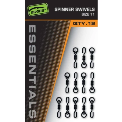 Image de Fox Edges Essentials Spinner Swivel (12 pcs) Size 11