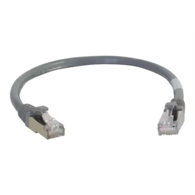 Image de C2G Cat6a Booted Shielded (STP) Network Patch Cable cordon de raccordement 10 m gris
